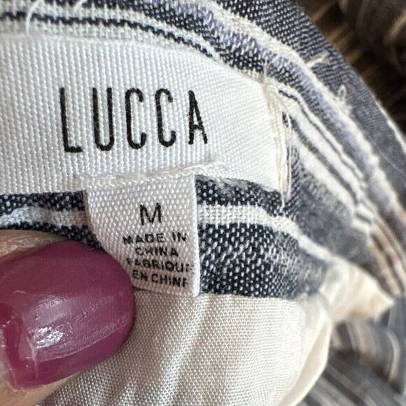 Lucca Women's Multicolor Halter Dress Size Medium – Vibrant, Stylish, and Chic - Picture 8 of 8